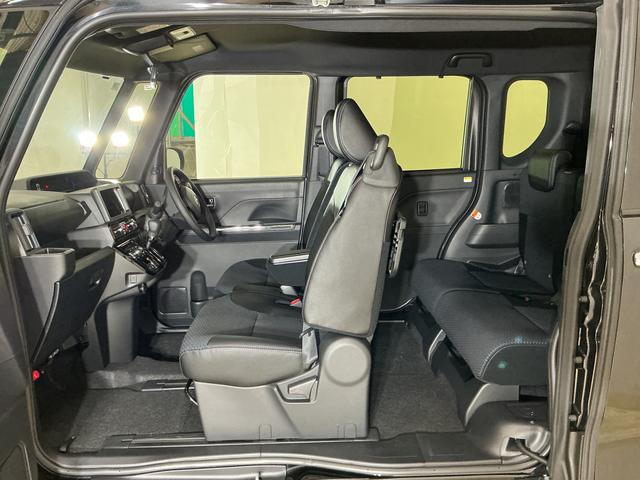 タントカスタムＸ　届出済未使用車　パノラマモニター　２ＷＤ　ＣＶＴ届出済未使用車　パノラマモニター　両側リヤパワースライドドア　プッシュボタンエンジンスタート　ＬＥＤヘッドライト　コーナーセンサー　オートエアコン　オートライト　シートヒーター　アルミホイール　ＡＢＳ（京都府）の中古車