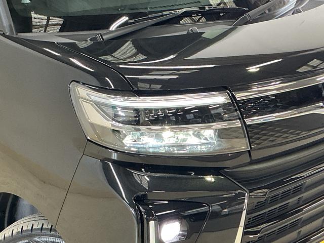 タントカスタムＸ　届出済未使用車　パノラマモニター　２ＷＤ　ＣＶＴ届出済未使用車　パノラマモニター　両側リヤパワースライドドア　プッシュボタンエンジンスタート　ＬＥＤヘッドライト　コーナーセンサー　オートエアコン　オートライト　シートヒーター　アルミホイール　ＡＢＳ（京都府）の中古車