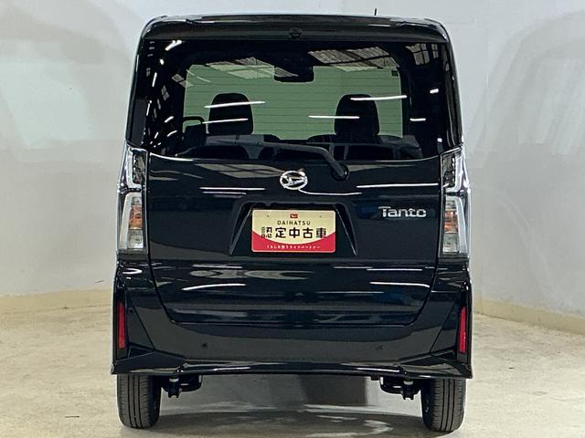 タントカスタムＸ　届出済未使用車　パノラマモニター　２ＷＤ　ＣＶＴ届出済未使用車　パノラマモニター　両側リヤパワースライドドア　プッシュボタンエンジンスタート　ＬＥＤヘッドライト　コーナーセンサー　オートエアコン　オートライト　シートヒーター　アルミホイール　ＡＢＳ（京都府）の中古車