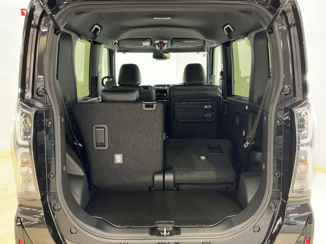 タントカスタムＸ　届出済未使用車　パノラマモニター　２ＷＤ　ＣＶＴ届出済未使用車　パノラマモニター　両側リヤパワースライドドア　プッシュボタンエンジンスタート　ＬＥＤヘッドライト　コーナーセンサー　オートエアコン　オートライト　シートヒーター　アルミホイール　ＡＢＳ（京都府）の中古車