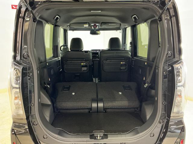 タントカスタムＸ　届出済未使用車　パノラマモニター　２ＷＤ　ＣＶＴ届出済未使用車　パノラマモニター　両側リヤパワースライドドア　プッシュボタンエンジンスタート　ＬＥＤヘッドライト　コーナーセンサー　オートエアコン　オートライト　シートヒーター　アルミホイール　ＡＢＳ（京都府）の中古車