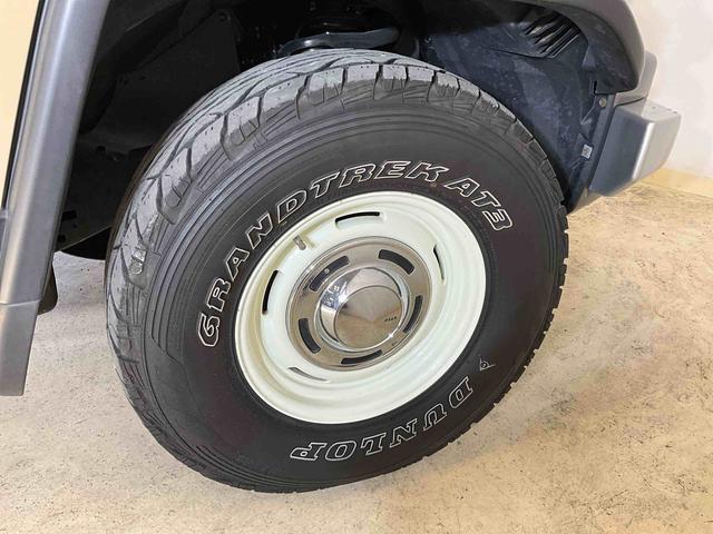 ＦＪクルーザーカラーパッケージナビゲーションＣＤ・ＤＶＤ　ＥＴＣ　バックカメラ　バックソナー　ＫＥＮＷＯＯＤドラレコ　切替４ＷＤ　ＡＴ５速　ガソリン　ＤＵＮＬＯＰグランドトレックＡＴタイヤ　背面タイヤ（京都府）の中古車