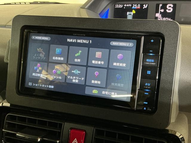 タントカスタムX ワンオーナー ナビ バックカメラ ドラレコワンオーナー ナビ バックカメラ ドライブレコーダー ETC 両側電動スライドドア ロングスライドシート 前後コーナーセンサー オートマチックハイビーム Bluetooth USB接続 DVD再生(京都府)の中古車