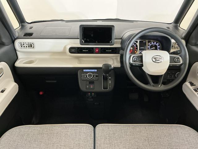 ムーヴキャンバスストライプスＧターボ　デモカー　バックカメラ　両側電動デモカー　バックカメラ　両側電動スライドドア　アダプティブクルーズコントロール　前後コーナーセンサー　前席シートヒーター　電子パーキング　オートブレーキホールド　オートマチックハイビーム　スマアシ（京都府）の中古車