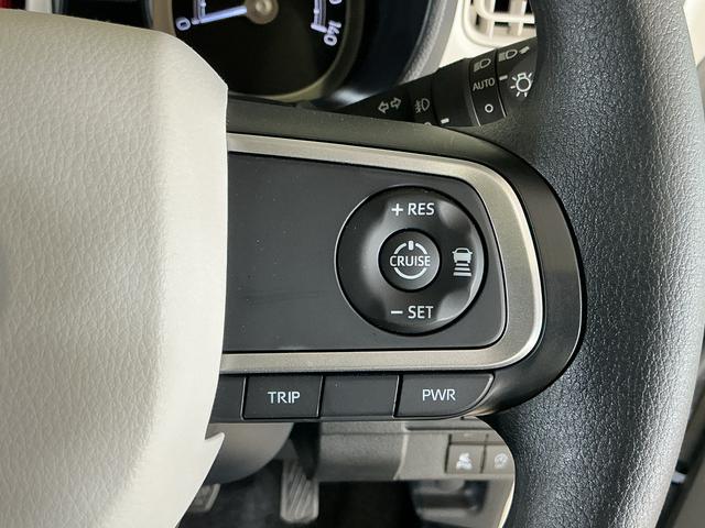 ムーヴキャンバスストライプスＧターボ　デモカー　バックカメラ　両側電動デモカー　バックカメラ　両側電動スライドドア　アダプティブクルーズコントロール　前後コーナーセンサー　前席シートヒーター　電子パーキング　オートブレーキホールド　オートマチックハイビーム　スマアシ（京都府）の中古車