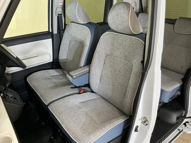 ムーヴキャンバスストライプスＧターボ　デモカー　バックカメラ　両側電動デモカー　バックカメラ　両側電動スライドドア　アダプティブクルーズコントロール　前後コーナーセンサー　前席シートヒーター　電子パーキング　オートブレーキホールド　オートマチックハイビーム　スマアシ（京都府）の中古車