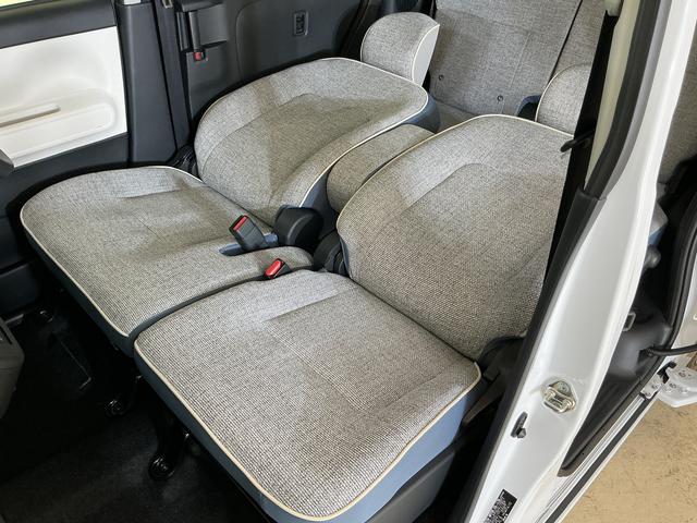 ムーヴキャンバスストライプスＧターボ　デモカー　バックカメラ　両側電動デモカー　バックカメラ　両側電動スライドドア　アダプティブクルーズコントロール　前後コーナーセンサー　前席シートヒーター　電子パーキング　オートブレーキホールド　オートマチックハイビーム　スマアシ（京都府）の中古車