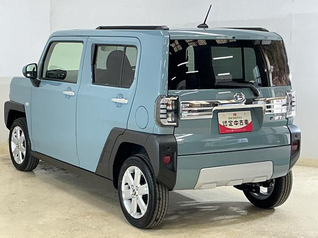 タフトＧ　クロムベンチャー　届出済み未使用車　パノラマモニター届出済み未使用車　パノラマモニター　アダプティブクルーズコントロール　前後コーナーセンサー　前席シートヒーター　電子パーキング　オートブレーキホールド　オートマチックハイビーム　スカイフィールトップ（京都府）の中古車