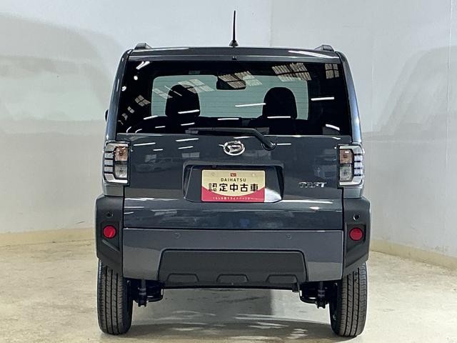 タフトGターボ 届出済み未使用車 バックカメラ クルコン USB届出済み未使用車 バックカメラ アダプティブクルーズコントロール 前後コーナーセンサー 前席シートヒーター スカイフィールトップ 電子パーキング オートマチックハイビーム オートブレーキホールド(京都府)の中古車