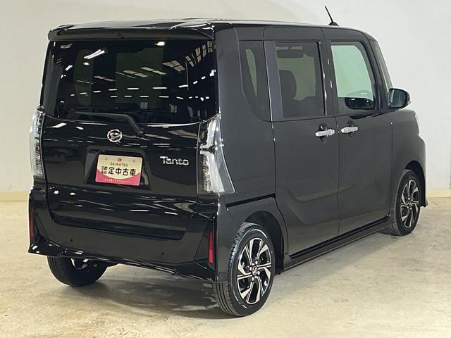 タントカスタムＸ　届出済み未使用車　パノラマモニター　両側電動届出済み未使用車　パノラマモニター　両側電動スライドドア　前席シートヒーター　前後コーナーセンサー　電子パーキング　オートブレーキホールド　オートマチックハイビーム　ＵＳＢチャージャー　スマアシ（京都府）の中古車