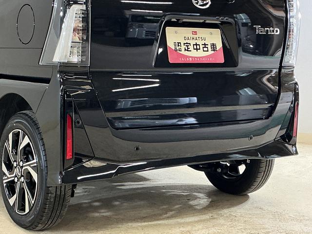 タントカスタムＸ　届出済み未使用車　パノラマモニター　両側電動届出済み未使用車　パノラマモニター　両側電動スライドドア　前席シートヒーター　前後コーナーセンサー　電子パーキング　オートブレーキホールド　オートマチックハイビーム　ＵＳＢチャージャー　スマアシ（京都府）の中古車