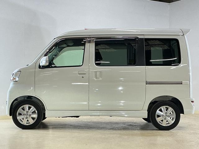 アトレーワゴンカスタムターボＲＳリミテッド　ＳＡIII　４ＷＤ　ナビ４ＷＤ　ナビ　バックカメラ　フルセグチューナー　ブルートゥース対応　ターボ　スマートアシストＩＩＩ　キーレスリモコン　助手席側リヤパワースライドドア　アルミホイール　ＥＴＣ　ドライブレコーダー　ＡＢＳ（京都府）の中古車