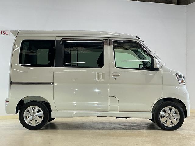 アトレーワゴンカスタムターボＲＳリミテッド　ＳＡIII　４ＷＤ　ナビ４ＷＤ　ナビ　バックカメラ　フルセグチューナー　ブルートゥース対応　ターボ　スマートアシストＩＩＩ　キーレスリモコン　助手席側リヤパワースライドドア　アルミホイール　ＥＴＣ　ドライブレコーダー　ＡＢＳ（京都府）の中古車