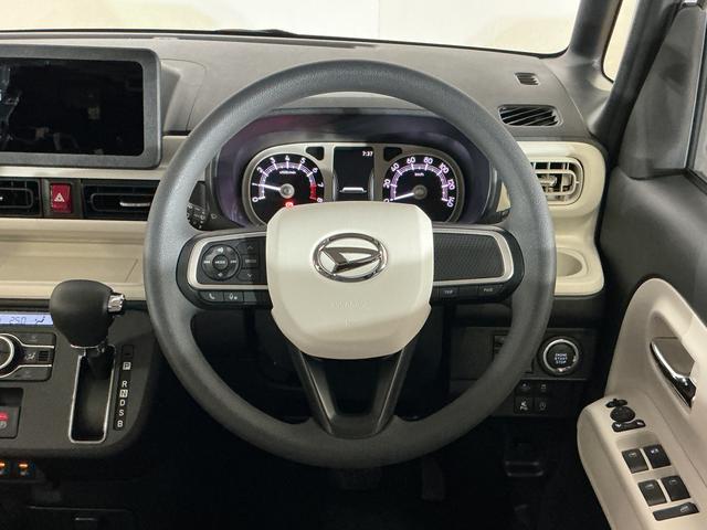 ムーヴキャンバスストライプスＧ　届出済み未使用車　４ＷＤ　バックカメラ届出済み未使用車　４ＷＤ　バックカメラ　両側電動スライドドア　前後コーナーセンサー　前席シートヒーター　電子パーキング　オートブレーキホールド　オートマチックハイビーム　ホッとカップホルダー　ＵＳＢ（京都府）の中古車