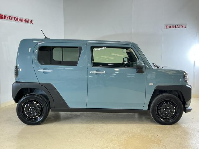 タフトＸターボ　届出済み未使用車　バックカメラ　コーナーセンサー届出済み未使用車　バックカメラ　前後コーナーセンサー　スカイフィールトップ　電子パーキング　オートマチックハイビーム　オートブレーキホールド　ＵＳＢ　ＬＥＤヘッドライト　オートライト　スマートキー（京都府）の中古車