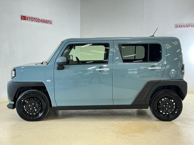 タフトＸターボ　届出済み未使用車　バックカメラ　コーナーセンサー届出済み未使用車　バックカメラ　前後コーナーセンサー　スカイフィールトップ　電子パーキング　オートマチックハイビーム　オートブレーキホールド　ＵＳＢ　ＬＥＤヘッドライト　オートライト　スマートキー（京都府）の中古車