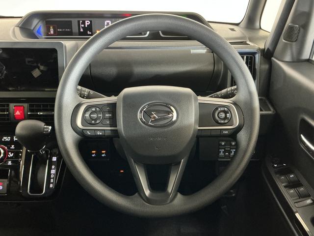 タントカスタムＸ　届出済み未使用車　バックカメラ　ＥＴＣ　両側電動届出済み未使用車　バックカメラ　ＥＴＣ　両側電動スライドドア　前後コーナーセンサー　前席シートヒーター　電子パーキング　オートマチックハイビーム　オートブレーキホールド　１４インチ純正アルミホイール（京都府）の中古車