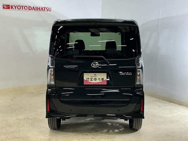 タントカスタムRS 届出済み未使用車 ターボ バックカメラ USB届出済み未使用車 ターボ バックカメラ 両側電動スライドドア 前後コーナーセンサー 前席シートヒーター 電子パーキング オートブレーキホールド オートマチックハイビーム 15インチ純正アルミホイール(京都府)の中古車