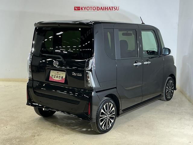 タントカスタムRS 届出済み未使用車 ターボ バックカメラ USB届出済み未使用車 ターボ バックカメラ 両側電動スライドドア 前後コーナーセンサー 前席シートヒーター 電子パーキング オートブレーキホールド オートマチックハイビーム 15インチ純正アルミホイール(京都府)の中古車