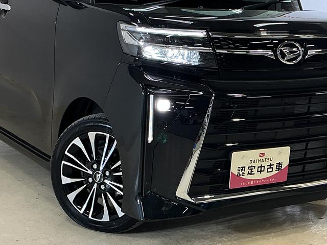 タントカスタムRS 届出済み未使用車 ターボ バックカメラ USB届出済み未使用車 ターボ バックカメラ 両側電動スライドドア 前後コーナーセンサー 前席シートヒーター 電子パーキング オートブレーキホールド オートマチックハイビーム 15インチ純正アルミホイール(京都府)の中古車