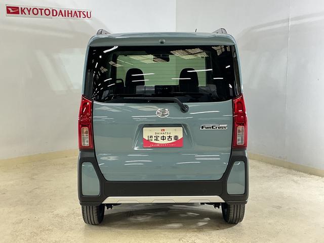 タントファンクロスターボ ワンオーナー バックカメラ 両側電動ワンオーナー バックカメラ 両側電動スライドドア 前後コーナーセンサー 前席シートヒーター 電子パーキング オートマチックハイビーム オートブレーキホールド スマートキー プッシュスタート USB(京都府)の中古車
