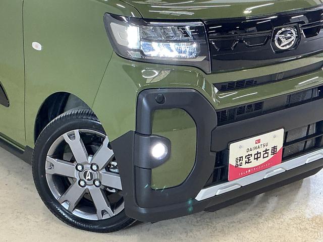 タントファンクロスターボ　ワンオーナー　バックカメラ　両側電動ワンオーナー　バックカメラ　両側電動スライドドア　前後コーナーセンサー　前席シートヒーター　電子パーキング　オートブレーキホールド　オートマチックハイビーム　１５インチ純正アルミホイール　ＵＳＢ（京都府）の中古車