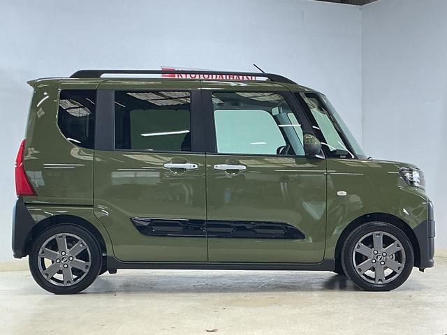 タントファンクロスターボ　ワンオーナー　バックカメラ　両側電動ワンオーナー　バックカメラ　両側電動スライドドア　前後コーナーセンサー　前席シートヒーター　電子パーキング　オートブレーキホールド　オートマチックハイビーム　１５インチ純正アルミホイール　ＵＳＢ（京都府）の中古車