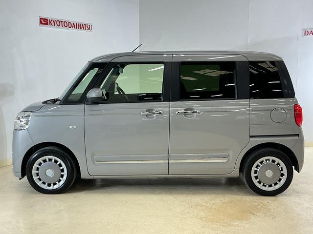 ムーヴキャンバスセオリーＧターボ　ワンオーナー　ディスプレイオーディオワンオーナー　ディスプレイオーディオ　バックカメラ　両側電動スライドドア　前後コーナーセンサー　シートヒーター　アダプティブクルーズコントロール　　ワイヤレス充電　電子パーキング　ホッとカップホルダー（京都府）の中古車