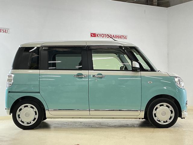 ムーヴキャンバスＧメイクアップリミテッド　ＳＡIII　ナビ　パノラマモニターワンオーナー　８インチナビ　パノラマモニター　ＥＴＣ　ドライブレコーダー　フルセグチューナー　ブルートゥース対応　プッシュボタンエンジンスタート　両側リヤパワースライドドア　ＬＥＤヘッドライト　ＡＢＳ（京都府）の中古車