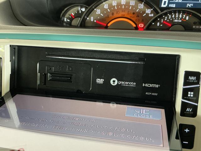 ムーヴキャンバスＧメイクアップリミテッド　ＳＡIII　ナビ　パノラマモニターワンオーナー　８インチナビ　パノラマモニター　ＥＴＣ　ドライブレコーダー　フルセグチューナー　ブルートゥース対応　プッシュボタンエンジンスタート　両側リヤパワースライドドア　ＬＥＤヘッドライト　ＡＢＳ（京都府）の中古車