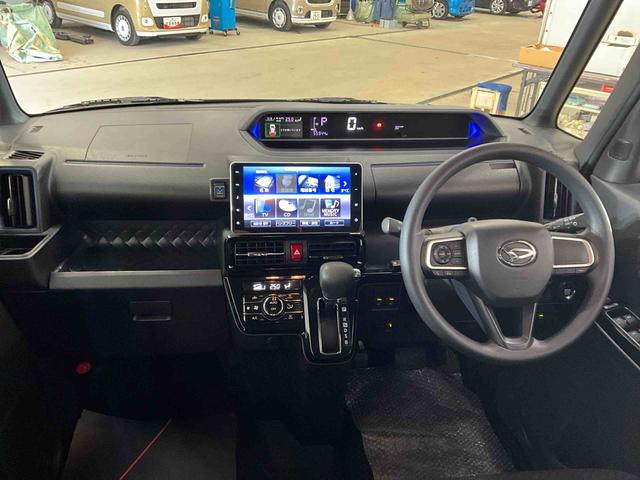 タントカスタムＸスタイルセレクションワンオーナー　９インチ純正ナビゲーション　ナビ連動前後ドライブレコーダー　Ｂｌｕｅｔｏｏｔｈ機能　ＥＴＣ　バックカメラ　スマートアシスト　コーナーセンサー　両側電動スライドドア　ＬＥＤヘッドライト（京都府）の中古車