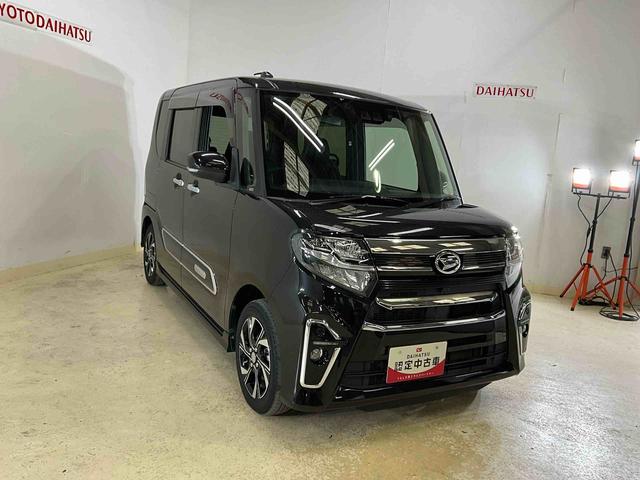 タントカスタムＸスタイルセレクションワンオーナー　９インチ純正ナビゲーション　ナビ連動前後ドライブレコーダー　Ｂｌｕｅｔｏｏｔｈ機能　ＥＴＣ　バックカメラ　スマートアシスト　コーナーセンサー　両側電動スライドドア　ＬＥＤヘッドライト（京都府）の中古車