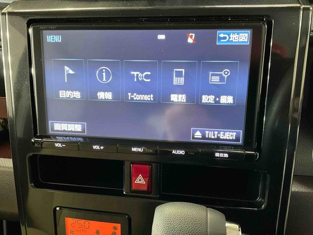 タンクG−T ナビ バックカメラ ETC ドライブレコーダーナビ バックカメラ ETC ドライブレコーダー フルセグチューナー ブルートゥース対応 クルーズコントロール プッシュボタンエンジンスタート 両側リヤパワースライドドア オートエアコン ABS(京都府)の中古車