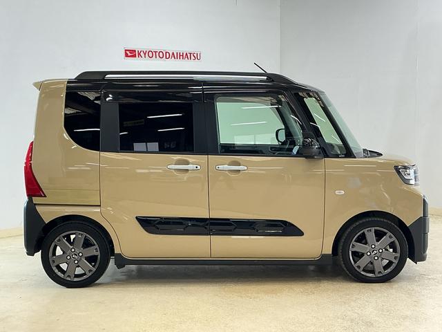 タントファンクロスターボ　ワンオーナー　ナビ　パノラマモニターワンオーナー　ターボ　ナビ　パノラマモニター　ドライブレコーダー　ＥＴＣ　両側電動スライドドア　前後コーナーセンサー　シートヒーター　電子パーキング　オートブレーキホールド　オートマチックハイビーム（京都府）の中古車