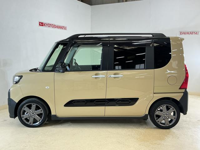 タントファンクロスターボ　ワンオーナー　ナビ　パノラマモニターワンオーナー　ターボ　ナビ　パノラマモニター　ドライブレコーダー　ＥＴＣ　両側電動スライドドア　前後コーナーセンサー　シートヒーター　電子パーキング　オートブレーキホールド　オートマチックハイビーム（京都府）の中古車