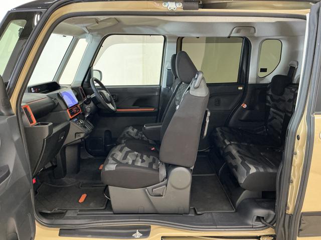 タントファンクロスターボ　ワンオーナー　ナビ　パノラマモニターワンオーナー　ターボ　ナビ　パノラマモニター　ドライブレコーダー　ＥＴＣ　両側電動スライドドア　前後コーナーセンサー　シートヒーター　電子パーキング　オートブレーキホールド　オートマチックハイビーム（京都府）の中古車