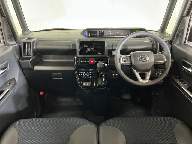 タントカスタムＲＳ　届出済み未使用車　ターボ　バックカメラ届出済み未使用車　ターボ　バックカメラ　両側電動スライドドア　前後コーナーセンサー　前席シートヒーター　電子パーキング　オートマチックハイビーム　オートブレーキホールド　１５インチ純正アルミホイール（京都府）の中古車