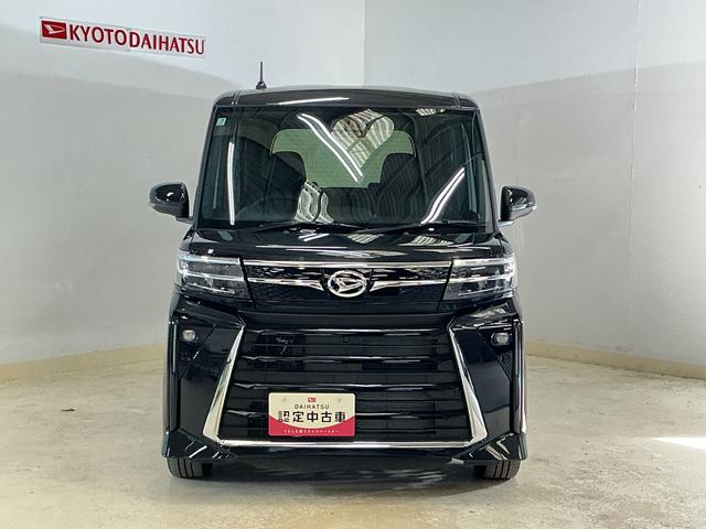 タントカスタムＲＳ　届出済み未使用車　ターボ　バックカメラ届出済み未使用車　ターボ　バックカメラ　両側電動スライドドア　前後コーナーセンサー　前席シートヒーター　電子パーキング　オートマチックハイビーム　オートブレーキホールド　１５インチ純正アルミホイール（京都府）の中古車