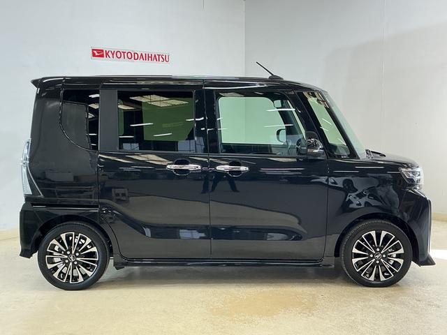 タントカスタムＲＳ　届出済み未使用車　ターボ　バックカメラ届出済み未使用車　ターボ　バックカメラ　両側電動スライドドア　前後コーナーセンサー　前席シートヒーター　電子パーキング　オートマチックハイビーム　オートブレーキホールド　１５インチ純正アルミホイール（京都府）の中古車