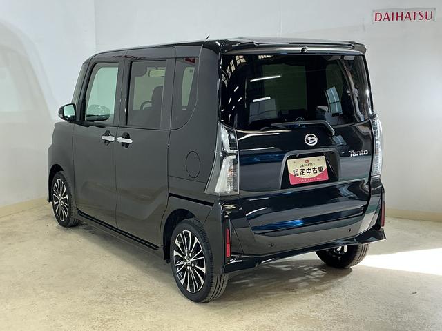 タントカスタムＲＳ　届出済み未使用車　ターボ　バックカメラ届出済み未使用車　ターボ　バックカメラ　両側電動スライドドア　前後コーナーセンサー　前席シートヒーター　電子パーキング　オートマチックハイビーム　オートブレーキホールド　１５インチ純正アルミホイール（京都府）の中古車