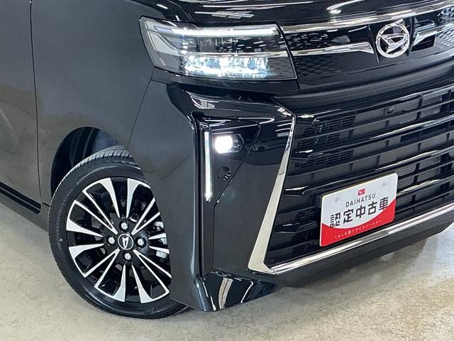 タントカスタムＲＳ　届出済み未使用車　ターボ　パノラマモニター届出済み未使用車　ターボ　パノラマモニター　両側電動スライドドア　前後コーナーセンサー　シートヒーター　電子パーキング　オートブレーキホールド　オートマチックハイビーム　１５インチ純正アルミホイール（京都府）の中古車