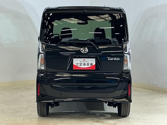 タントカスタムＲＳ　届出済み未使用車　ターボ　パノラマモニター届出済み未使用車　ターボ　パノラマモニター　両側電動スライドドア　前後コーナーセンサー　シートヒーター　電子パーキング　オートブレーキホールド　オートマチックハイビーム　１５インチ純正アルミホイール（京都府）の中古車