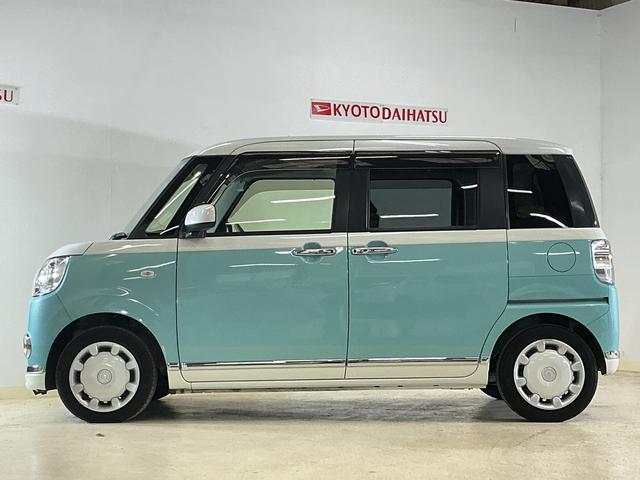 ムーヴキャンバスGメイクアップリミテッド SAIII ワンオーナー ナビワンオーナー ナビ パノラマモニター ドライブレコーダー ETC 両側電動スライドドア オートマチックハイビーム Bluetooth USBチャージャー DVD再生 フルセグTV LEDヘッドライト(京都府)の中古車