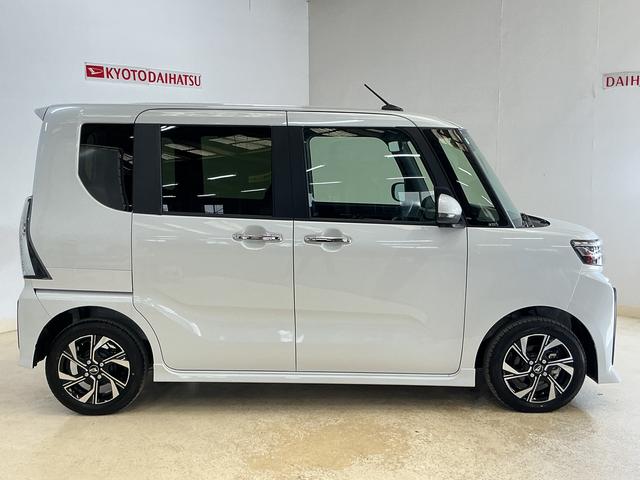 タントカスタムＸ　届出済み未使用車　バックカメラ　クルコン届出済み未使用車　バックカメラ　ＥＴＣ　アダプティブクルーズコントロール　前後コーナーセンサー　前席シートヒーター　電子パーキング　オートブレーキホールド　オートマチックハイビーム　スマートキー（京都府）の中古車