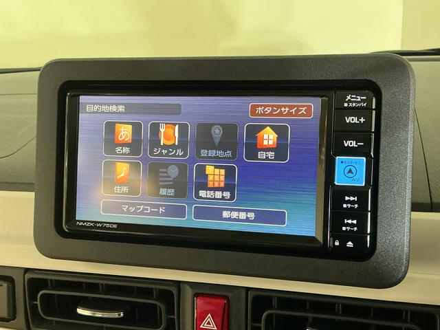 ムーヴキャンバスストライプスＧ　届出済み未使用車　ナビ　バックカメラ届出済み未使用車　ナビ　バックカメラ　両側電動スライドドア　前後コーナーセンサー　前席シートヒーター　電子パーキング　オートブレーキホールド　オートマチックハイビーム　ホットカップホルダー　ＵＳＢ接続（京都府）の中古車