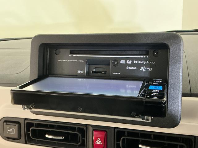 ムーヴキャンバスストライプスＧ　届出済み未使用車　ナビ　バックカメラ届出済み未使用車　ナビ　バックカメラ　両側電動スライドドア　前後コーナーセンサー　前席シートヒーター　電子パーキング　オートブレーキホールド　オートマチックハイビーム　ホットカップホルダー　ＵＳＢ接続（京都府）の中古車