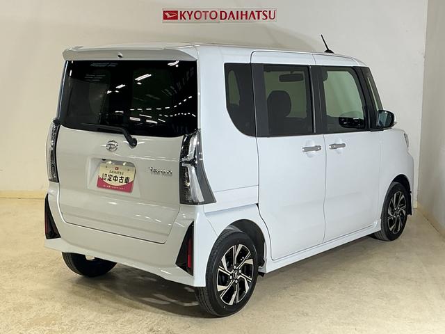 タントカスタムX ワンオーナー ディスプレイオーディオ 両側電動ワンオーナー スマホ連携ディスプレイオーディオ バックカメラ 両側電動スライドドア Bluetooth コーナーセンサー シートヒーター 電子パーキング オートハイビーム オートブレーキホールド(京都府)の中古車