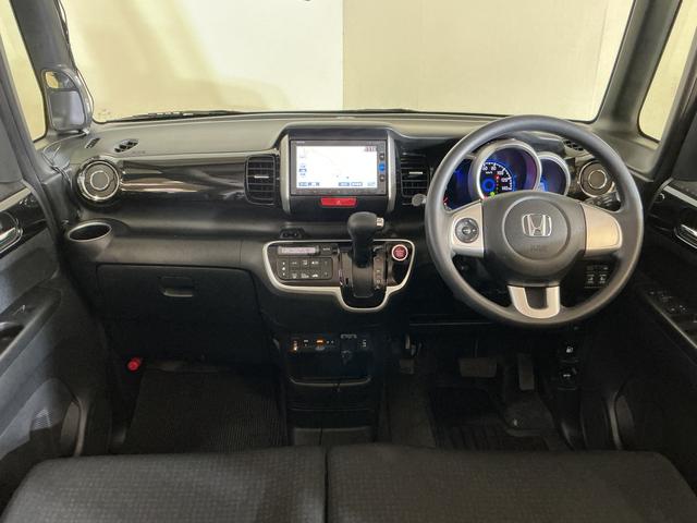 Ｎ−ＢＯＸカスタムＧ　ＳＳブラックスタイルパッケージ　ナビ　バックカメラナビ　バックカメラ　前後ドライブレコーダー　ＥＴＣ　両側電動スライドドア　前席シートヒーター　Ｂｌｕｅｔｏｏｔｈ　衝突軽減ブレーキ　サイドエアバッグ　ＨＩＤヘッドライト　１４インチ純正アルミホイール（京都府）の中古車