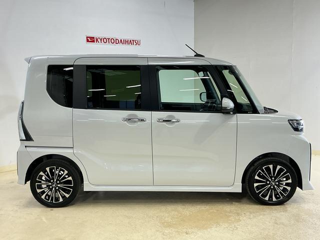 タントカスタムRS 届出済み未使用車 ターボ バックカメラ ETC届出済み未使用車 ターボ バックカメラ ETC 両側電動スライドドア アダプティブクルーズコントロール 前後コーナーセンサー 前席シートヒーター 電子パーキング オートマチックハイビーム USB接続(京都府)の中古車