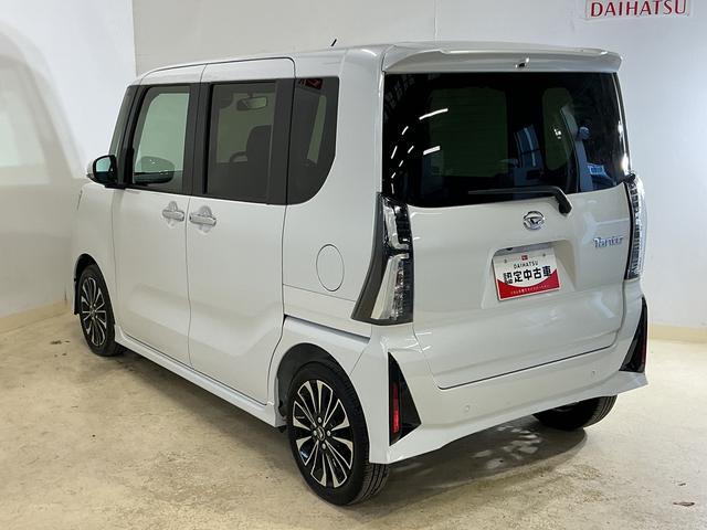 タントカスタムRS 届出済み未使用車 ターボ バックカメラ ETC届出済み未使用車 ターボ バックカメラ ETC 両側電動スライドドア アダプティブクルーズコントロール 前後コーナーセンサー 前席シートヒーター 電子パーキング オートマチックハイビーム USB接続(京都府)の中古車